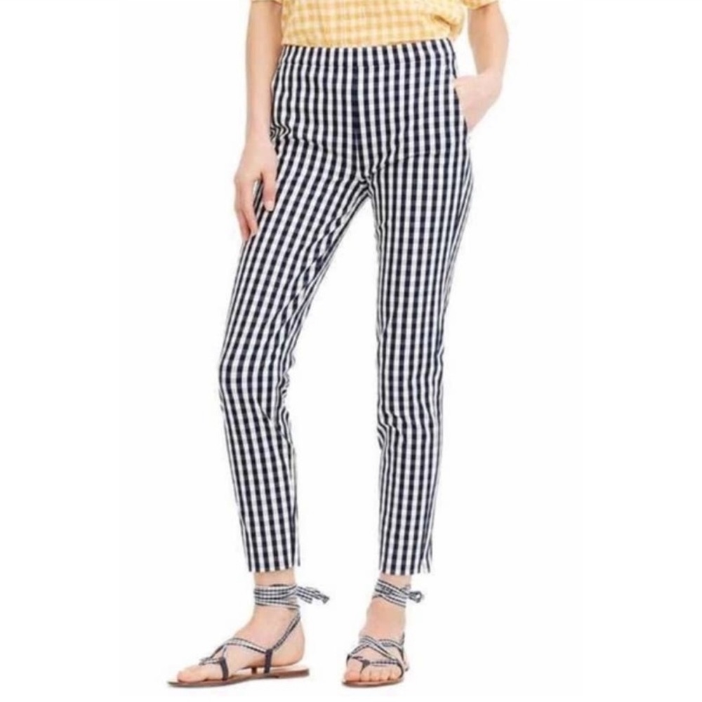 J. Crew Martie gingham pant